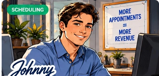 Portrait of Johnny, Appointment Coordinator