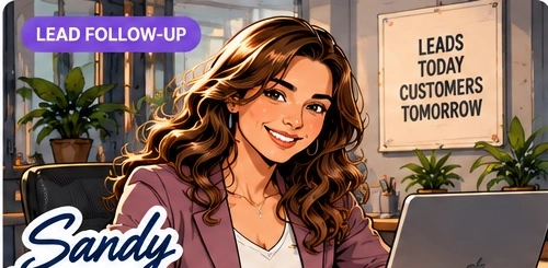 Portrait of Sandy, Lead Follow-Up Specialist